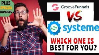 Systeme.io Vs GrooveFunnels - Which One is Best For You? GrooveFunnels Vs Systeme.io