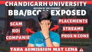 Chandigarh University BBA/BCOM HONEST REVIEW || 28 LPA PLACEMENT REALLY ? 