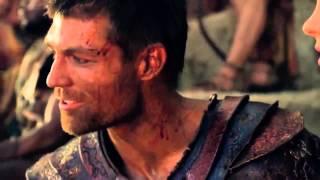 Gannicus Fights With 3 Romans In The Arena