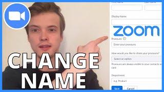 How To Change Name On Zoom (EASY 2022)