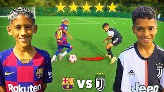 Kid MESSI vs Kid RONALDO