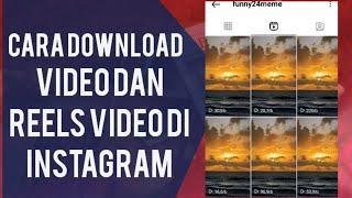 cara download video di instagram terbaru 2023 | cara download video reels instagram