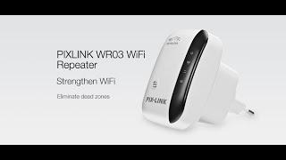 PIX-LINK  300Mbps Long ​Range WiFi repeater