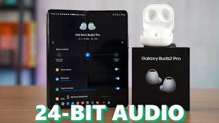 TRUE 24-bit wireless audio? How does it sound? Samsung Galaxy Buds 2 Pro review!