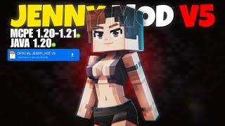 JENNY MOD FULL VERSION (Jenny, Ellie, Bia, Slime Girl & Luna) in Minecraft PE 1.21