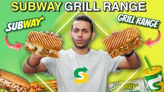 New Subway Grill Range Sandwich | Delhi Tikki Sandwich, Chicken Keema Sandwich | NomBom