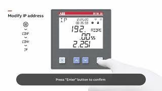 M1M power meter | How to configure Modbus TCP/IP communication