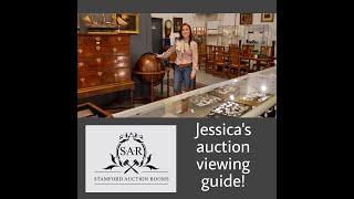 Auctioneer Jessica Wall shows you around the saleroom!