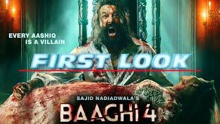 Baaghi 4 | Sanjay Dutt | First Look | Tiger Shroff | A. Harsha | Sajid Nadiadwala