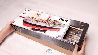 Unboxing FRAM Ship Model by OcCre