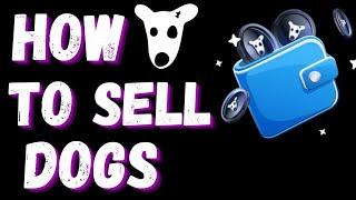 HOW TO SELL DOGS AIRDROP