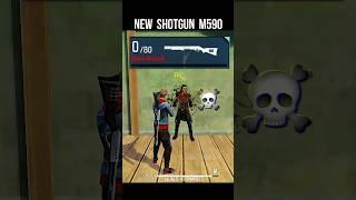 New Shotgun M590  Free Fire New Gun M590 Ability Test | OB46 Update #srikantaff