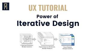 UX Tutorial - Speed up your UX Design with Iterative Design Process.