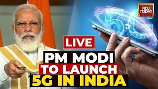 PM Modi To Launch 5G In India | 5G Launch LIVE News | 5G In India | PM Modi News