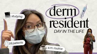 day in the life of a dermatologist (derm resident)