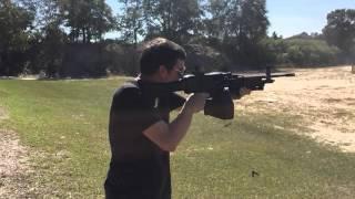 Full Auto Daewoo K3 (M249) Slow Motion