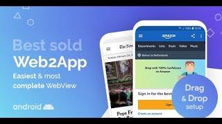 Web2App - Quickest Feature-Rich Android Webview Free Source Code