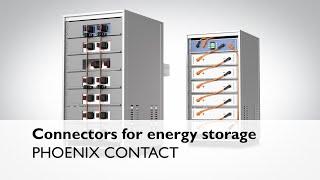 Battery pole connectors and bus bar connectors for energy storage