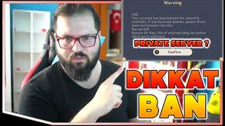 BANLANMAYIN | Private Server Ban Hesap Çalınması | Genshin Impact Türkçe