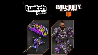 FREE TWITCH PRIME ITEMS Call of Duty®: Black Ops 4