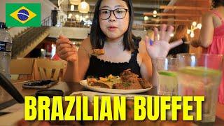 I gained 10kg in Brazil (Trying Delicious Brazilian Buffet)