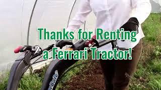 Ferrari Rental by BCS - Two Wheel Tractor and Rear Tine Tiller Operating Instructions