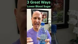 3 Great Ways to Lower Blood🩸 Sugar!  Dr. Mandell