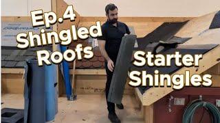 Ep. 4 Shingled Roofs: Starter Shingles #asphalt #roofing #certainteed #trending #viral #howto #roof