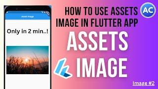 How to use asset image in Flutter | Using asset image in flutter | 2023 | Very easy | Abhicoder