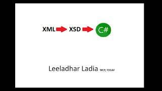 Generate XML to XSD  and XSD to C# class
