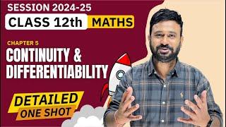 CONTINUITY & DIFFERENTIABILITY One Shot | Class 12 Maths CH - 5 Detailed One Shot | VidyaWise