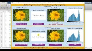 Matlab Code for Reversible Data Hiding || Final Year Project || IEEE Based Projects