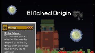 So I made a custom GLITCHED origin.