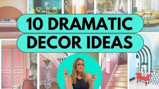 10 High Drama Maximalist Interior Design Tips & Ideas