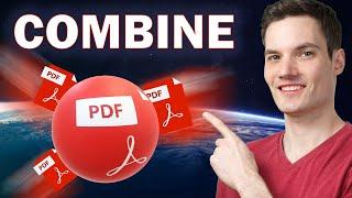 How to Combine PDF Files into One | Merge PDF Files FREE