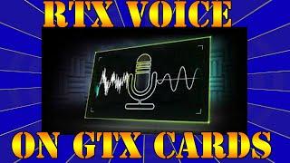 HOW TO USE RTX VOICE ON NON-RTX CARDS | SETUP IN OBS/DISCORD