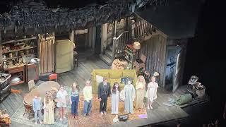 Grey House on Broadway OPENING NIGHT Curtain Call Bows! Laurie Metcalf/Sophia Ann Caruso/Paul Sparks