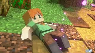 Minecraft Animation Steve and Alex vs Enderman #minecraftanimation