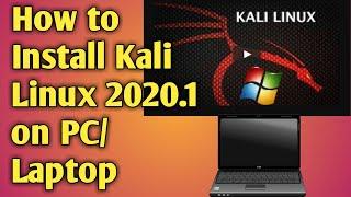 How to Install Kali Linux in PC/Laptop | With Bootable USB | UEFI Mode | GPT Partition | 2020.1