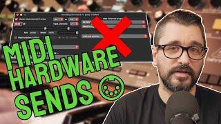 Hardware MIDI Sends the better way – REAPER tutorial