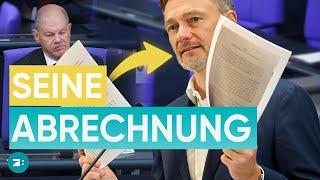 Ampel-Bruch! Emotionaler Ex-Finanzminister Lindner schießt gegen Kanzler Scholz