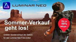 LUMINAR NEO im Sommer-Sonderverkauf !  ||  UPDATE auf Version 1.10.0