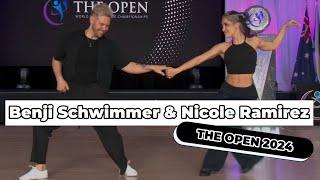 Benji Schwimmer and Nicole Ramirez - 4th Place Champions Strictly - The Open 2024