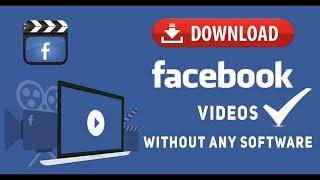 FACEBOOK VEDIO DOWNLOAD || HOW TO DOWNLOAD FACEBOOK VEDIOS | WITHOUT ANY SOFTWARE | TechMania Arjun