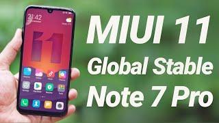 Redmi Note 7 Pro MIUI 11 Official Update Review | Global Stable 11.0.5.0