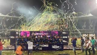 Tamil Nadu Premier League | Champions 2016 TUTI Patriots