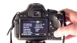 How to Change the Default Language on your Canon Rebel T2i / T3i / T4i  / T5i