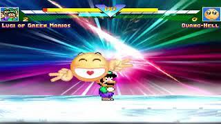 NICK54222 MUGEN: Lugi of Green Marios VS Duang-Hell