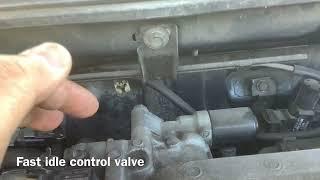 Low RPM at idle when AC or fan on 1997 Honda Accord lx DIY part2