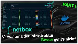  NetBox mit Docker installieren: Netzwerkinfrastruktur-Planung für jeden! [Installation & Setup]